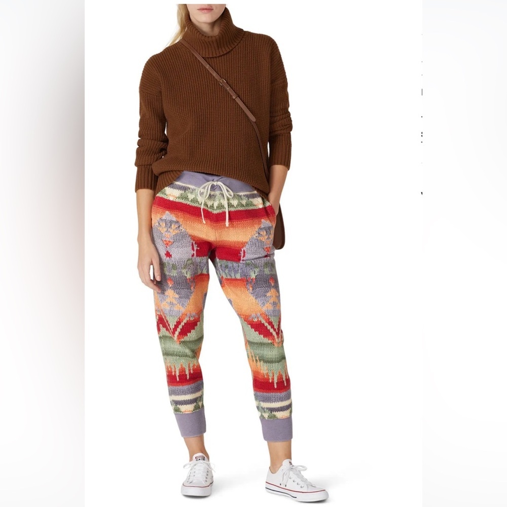 Polo Ralph Lauren Southwestern Knit Fleece Joggers size XXL